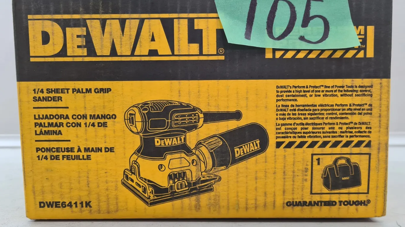 DeWalt DWE6411K Palm Grip Sander