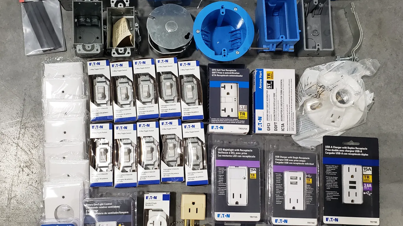 Assorted Electrical Accessories