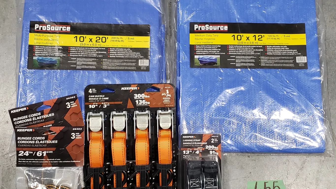 Tarps & Tie Downs