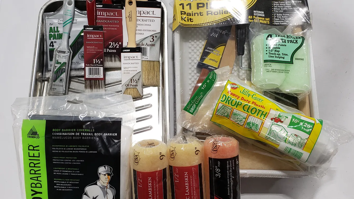 Assorted Painting Supplies