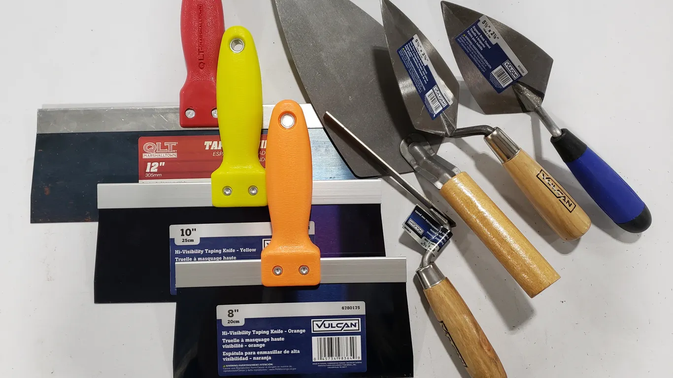 Assorted Drywall Tools