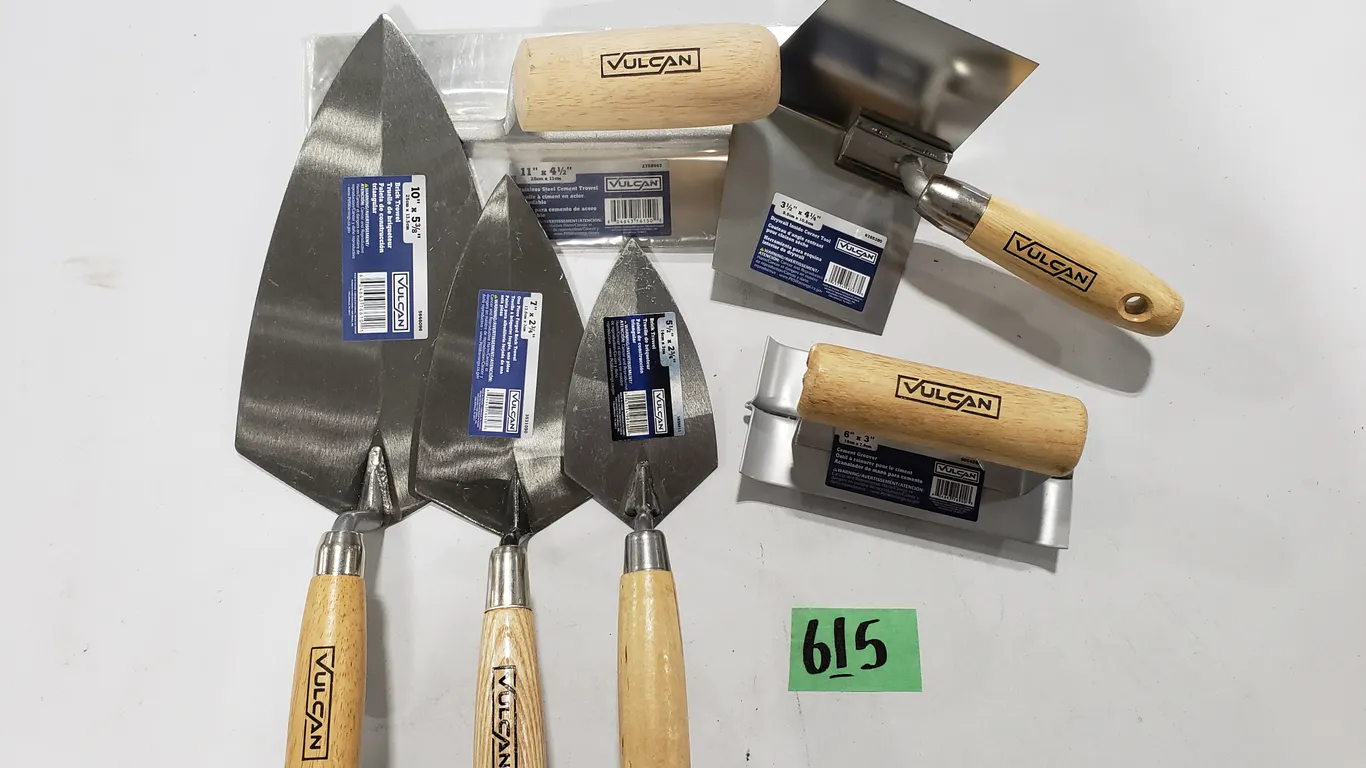 Vulcan Trowel and Tools