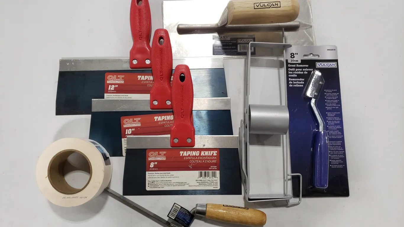 Assorted Drywall Tools