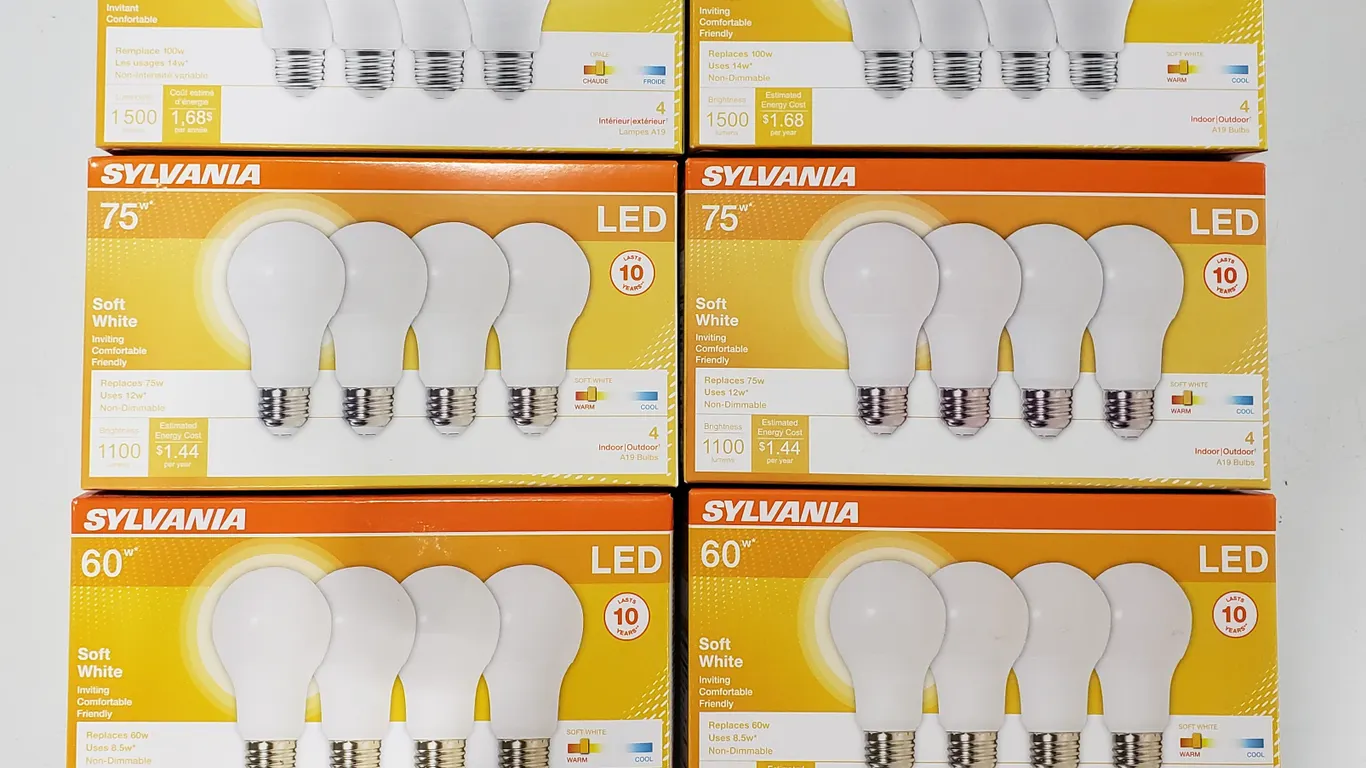 Assorted Sylvania LED Light Bulbs