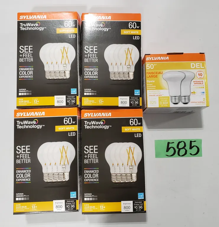 Assorted Sylvania LED Light Bulbs