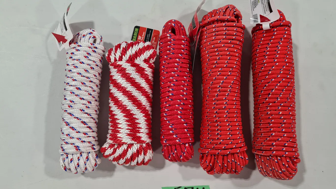 (5) Assorted Baron Poly Rope Bundle