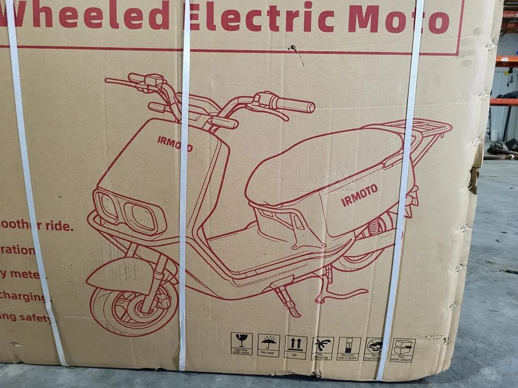Unused 2026 IRMOTO Electric Two-Wheeled Scooter - Red