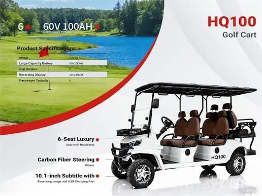 Unused 2026 SDLANCH HQ100 Golf Cart - Electric