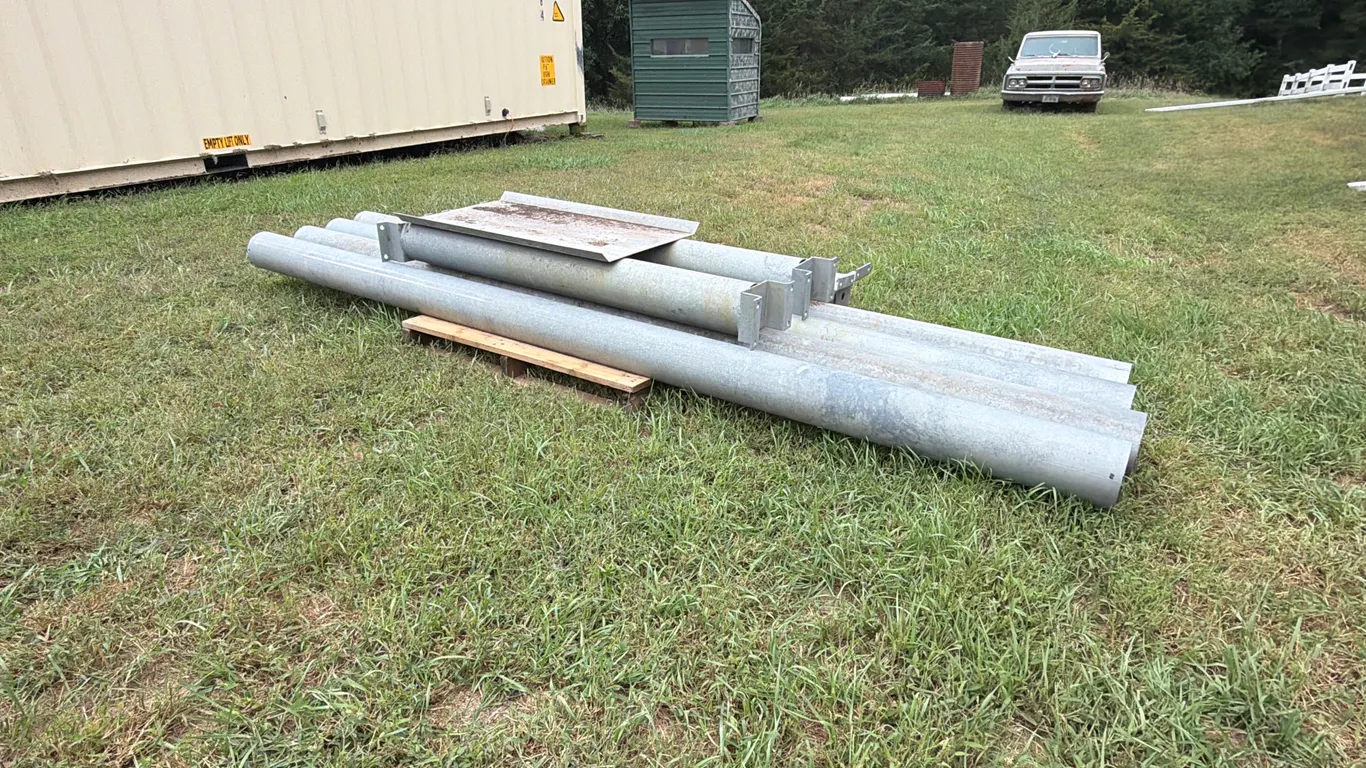 (2) Galvanized Pivot Stops