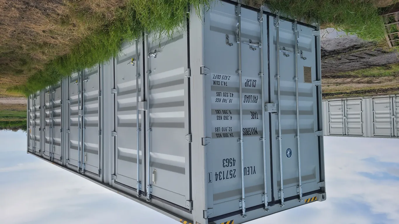 One Trip 40FT High Cube Four Multi Doors Container YLEU257134-1