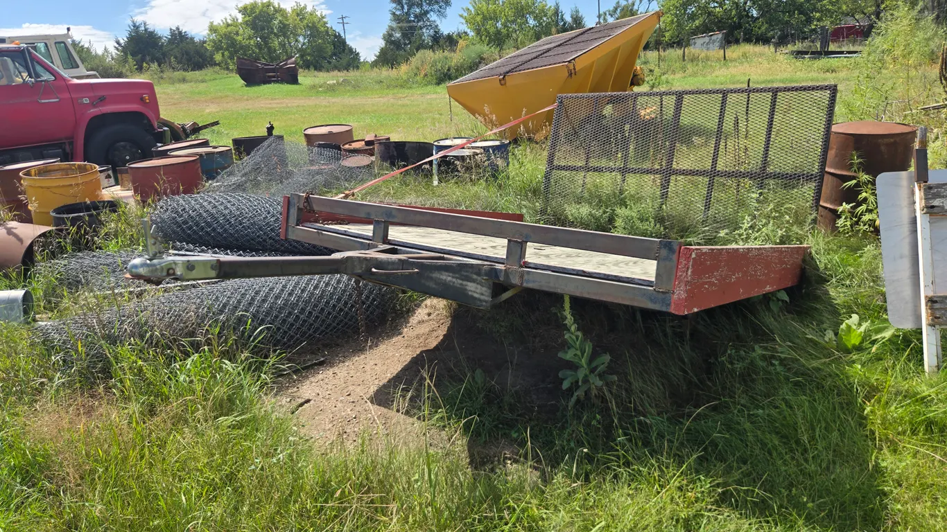 Custom Built Mower Trailer