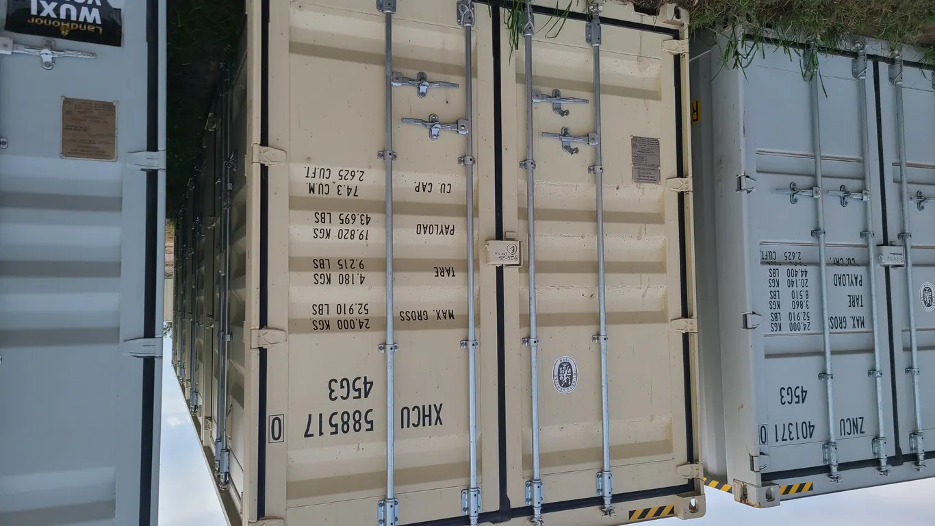 One Trip 40FT High Cube Four Multi Doors Container