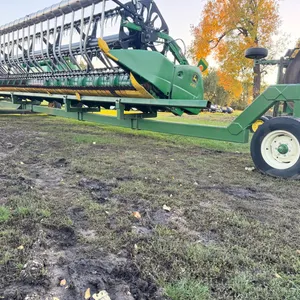 38' single axle header trailer