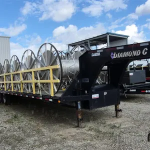 2019 Diamond C Tri/A Gooseneck Flat Deck Trailer
 UNRESERVED