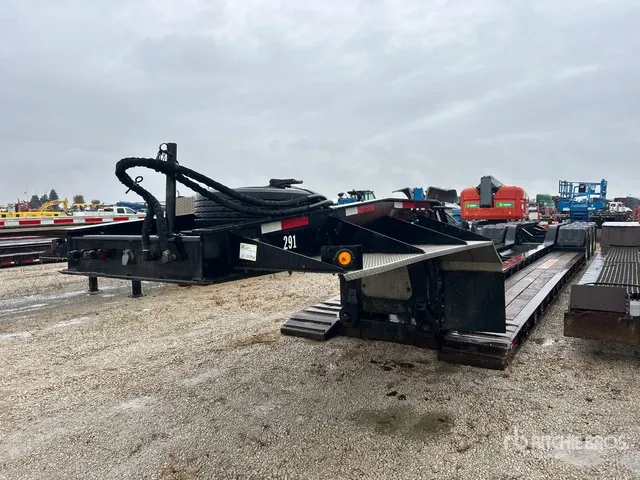 2007 Etnyre RTN55TD3 Tri/A Removable Gooseneck Lowboy Trailer