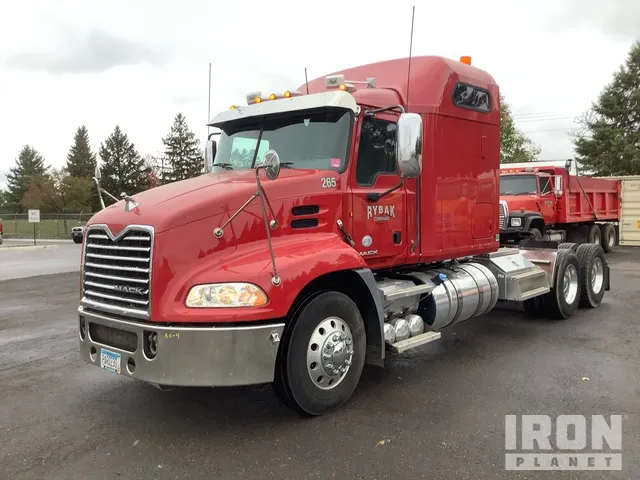 2012 Mack CXU613 6x4 T/A Sleeper Truck Tractor