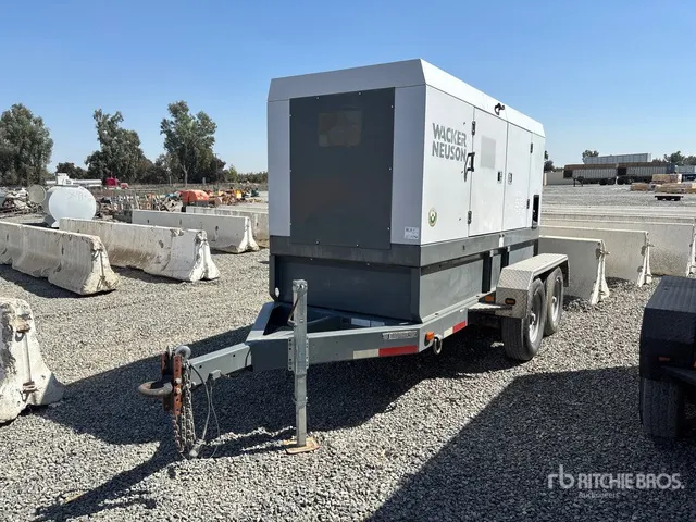 2014 Wacker Neuson G180 157 kW Mobile Generator Set