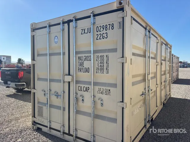 2026 20 ft Standard Multi-Door Storage Container (Unused)