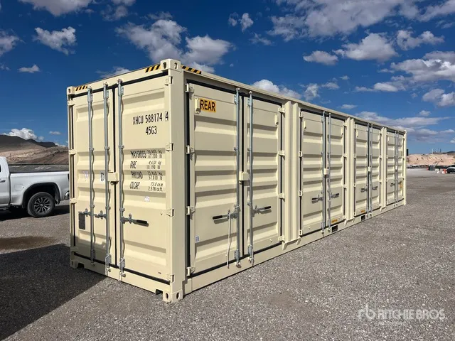 2026 40 ft High Cube Multi-Door Storage Container