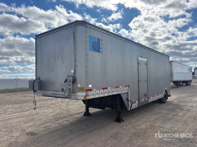 1982 Mond S/A 30 ft Movie Set Storage Trailer