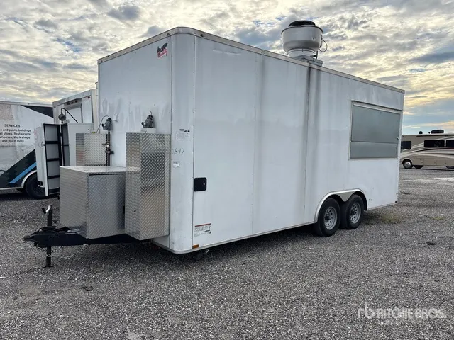 2025 Quality Cargo 20 ft T/A Food Concession Trailer