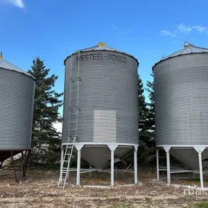Westeel-Rosco 146 +/- 2300 bu 6 Ring Hopper Grain Bin
