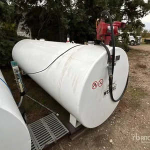 2014 Westeel 4546 L Skid Mounted Steel Diesel Fuel Tank