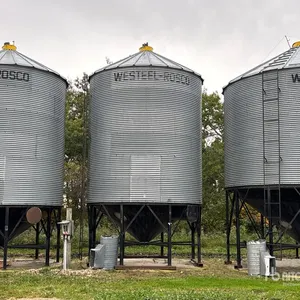 Westeel-Rosco 146 +/- 2300 bu 6 Ring Hopper Grain Bin