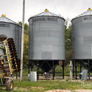Westeel-Rosco 146 +/- 2300 bu 6 Ring Hopper Grain Bin