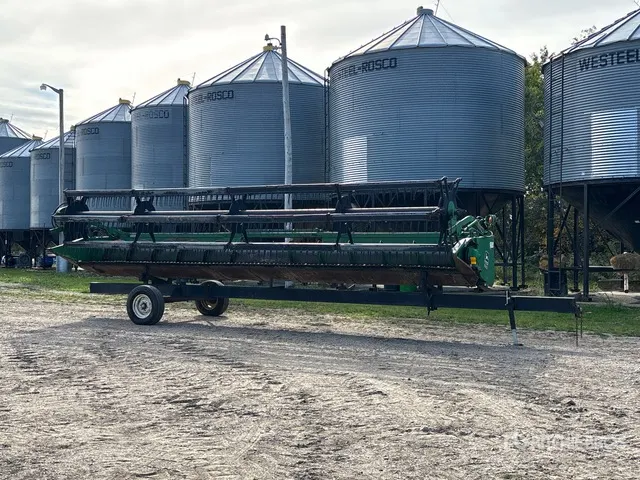 1992 John Deere 925R 25 ft Rigid Combine Header