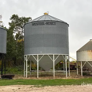 Westeel-Rosco 195 +/- 3800 bu 5 Ring Hopper Grain Bin