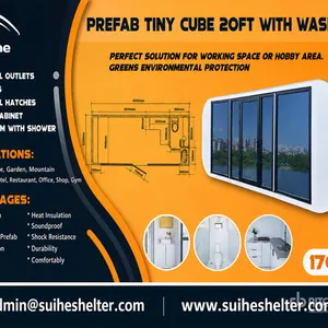 2026 Suihe MH20B 20 ft Prefabricated Tiny Home (Unused)