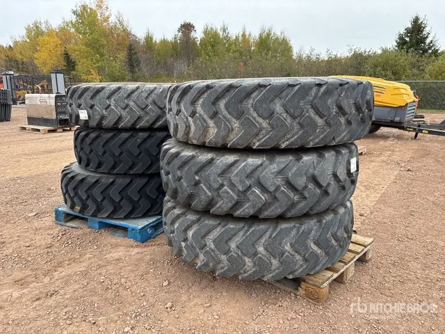 Quantity of (6) 14.00R24 Tires