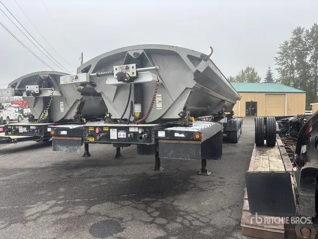 2019 Cross Country 40 ft Quad/A Side Dump Trailer