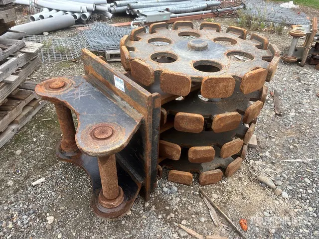 36 in Excavator Compaction Wheel