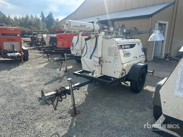 2011 Terex AL4000 6 kW Light Tower