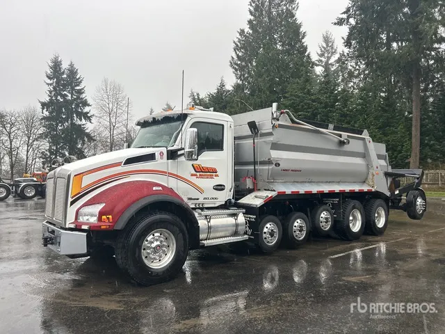 2019 Kenworth T880 14x4 Super 18 Five Axle Dump Truck