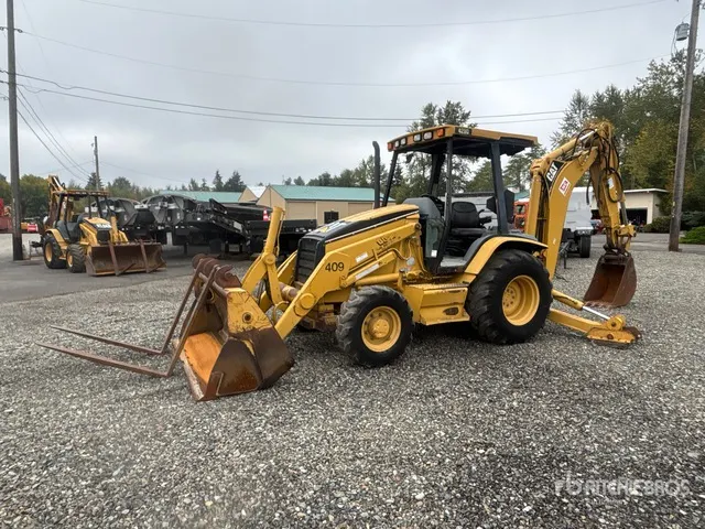 2001 Cat 420D 4x4 Backhoe Loader