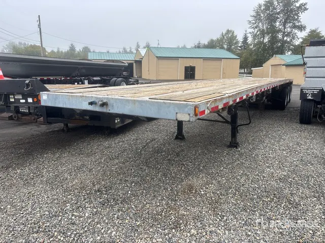 1993 Fruehauf PBATS2W 48 ft Tri/A Flatbed Trailer