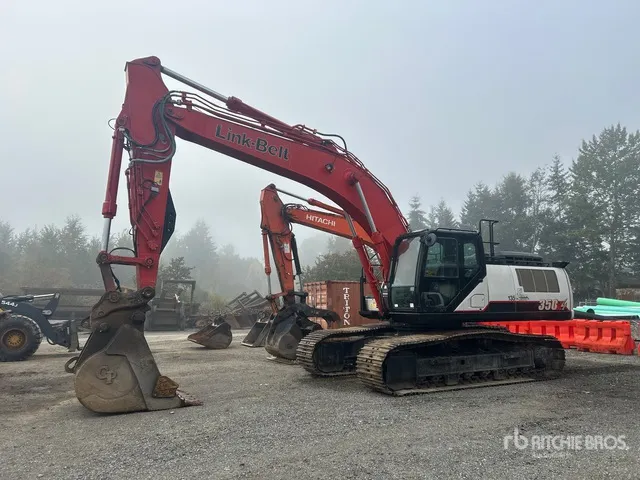 2017 Link-Belt 350X4EX Tracked Excavator