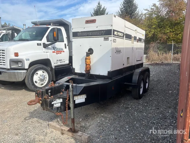 2008 MQ Power DCA125SSIU 100 kW Mobile Generator Set