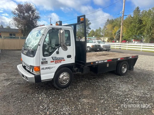 1998 GMC W4500 4x2 Flatbed Truck