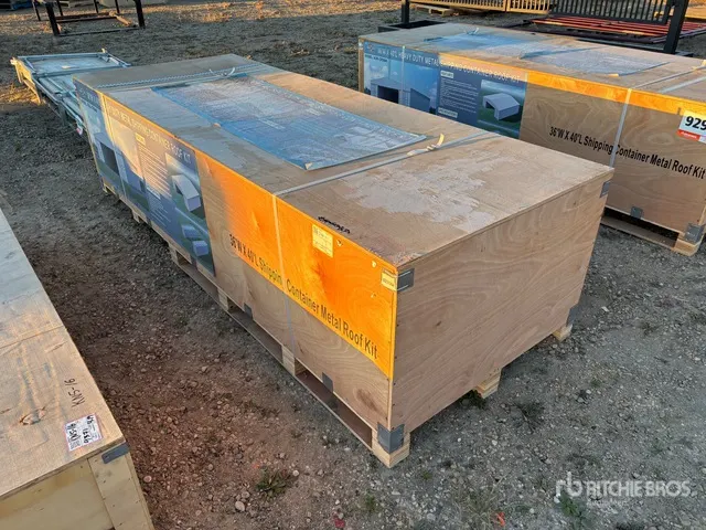 2026 AGR-CR3640 36 ft x 40 ft Container Shelter (Unused)