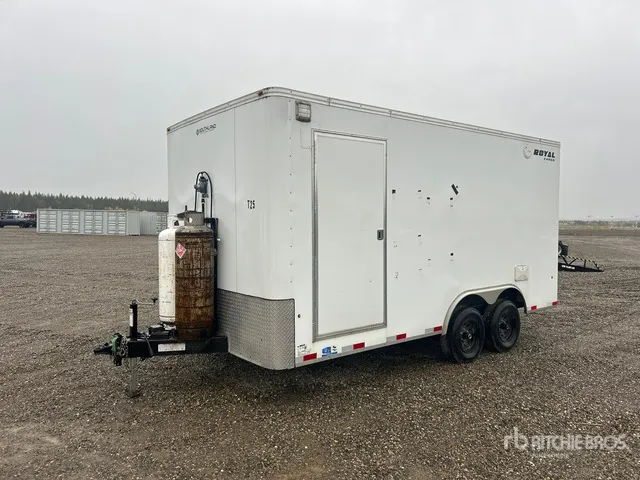 2021 Royal 16 ft 3 in x 99 in T/A 16 ft Shower and Laundry Trailer