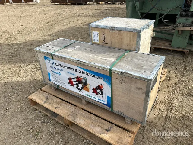 2026 SKLP SK-YLJ100 Electric Hydraulic Track Pin Press (Unused)