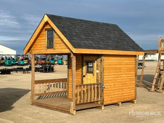 11 ft x 9 ft x 10 ft Pine Playhouse (Unused)