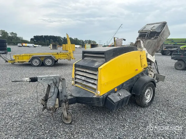 2005 Wilcowa Estrich Boy DC260/55 Mobile Concrete Pump