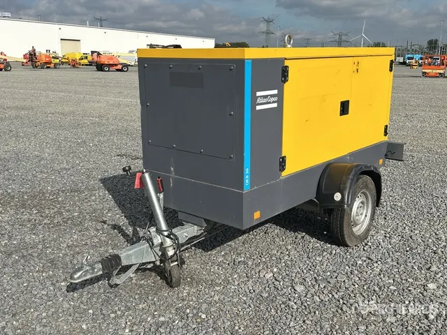 2020 Atlas Copco QES30 30 kVA Mobile Generator Set