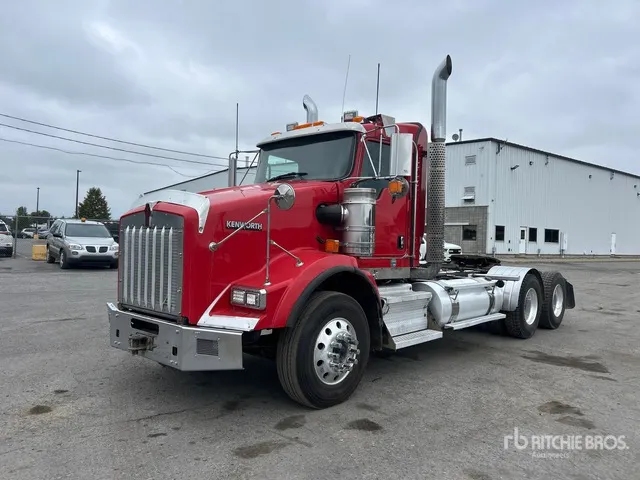 2019 Kenworth T800 6x4 T/A Day Cab Truck Tractor