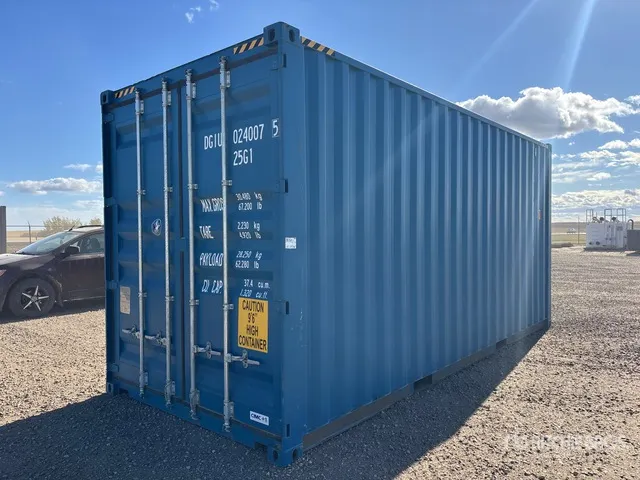 2024 20 ft High Cube Storage Container